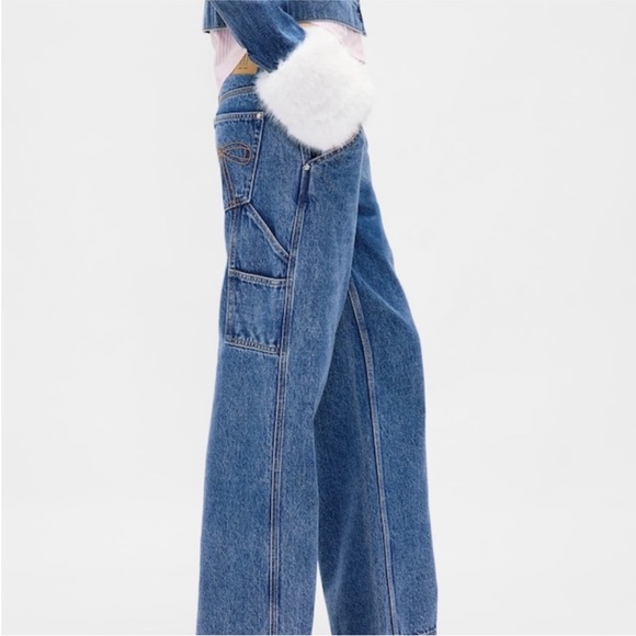 NWT Sandy Liang x Gap Jeans Sz 27 - Picture 5 of 7